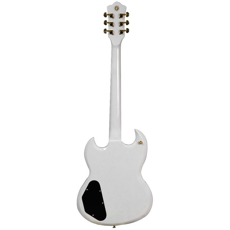 Gould Steelport Electric Guitar - White - Image 5