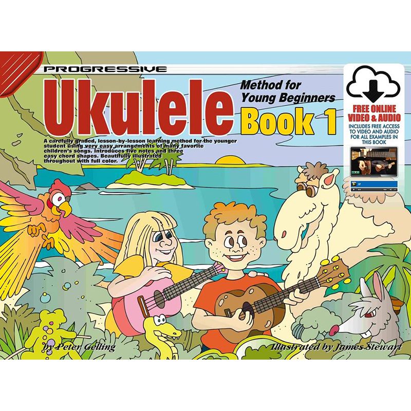 Progressive Ukulele Method For Young Beginners - Book 1