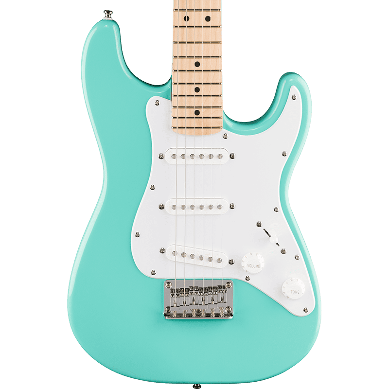 Fender Squier Mini Stratocaster MN - Sea Foam Green - Image 6