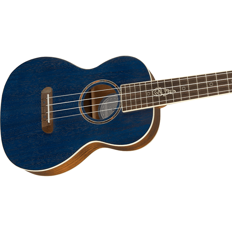 Fender Dhani Harrison Ukulele - Sapphire Blue - Image 7