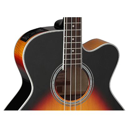 Takamine GB72CE - Acoustic Bass - Brown Sunburst - Image 3