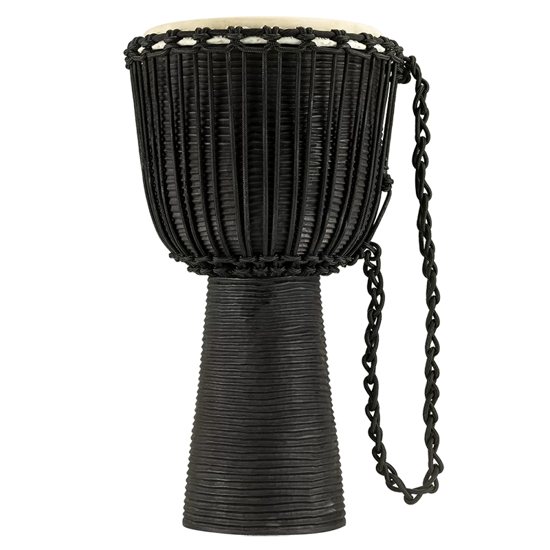 Meinl HDJ-3-L 12" Black River Wood Djembe - Image 3