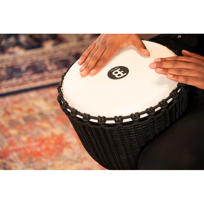 Meinl HDJ-3-L 12" Black River Wood Djembe - Image 5