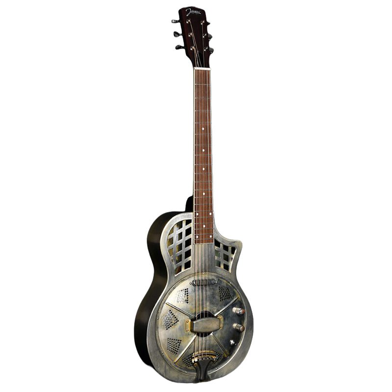 Johnson JR-994E-RN Single-Cone Resonator - Relic Nickel