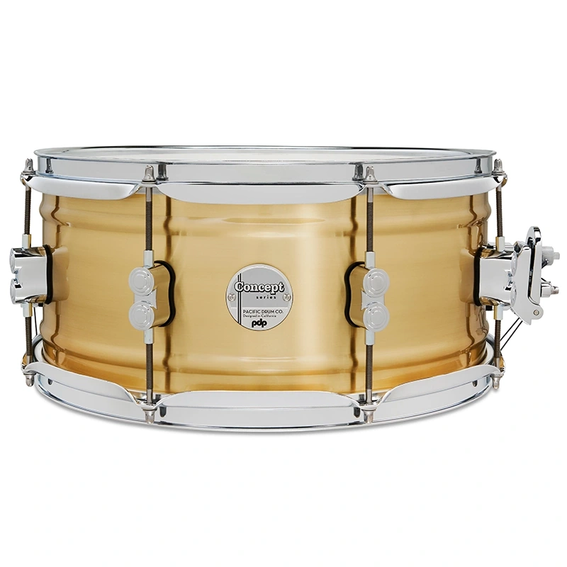 PDP Concept Brushed Brass Snare Drum - 6.5 x 14"