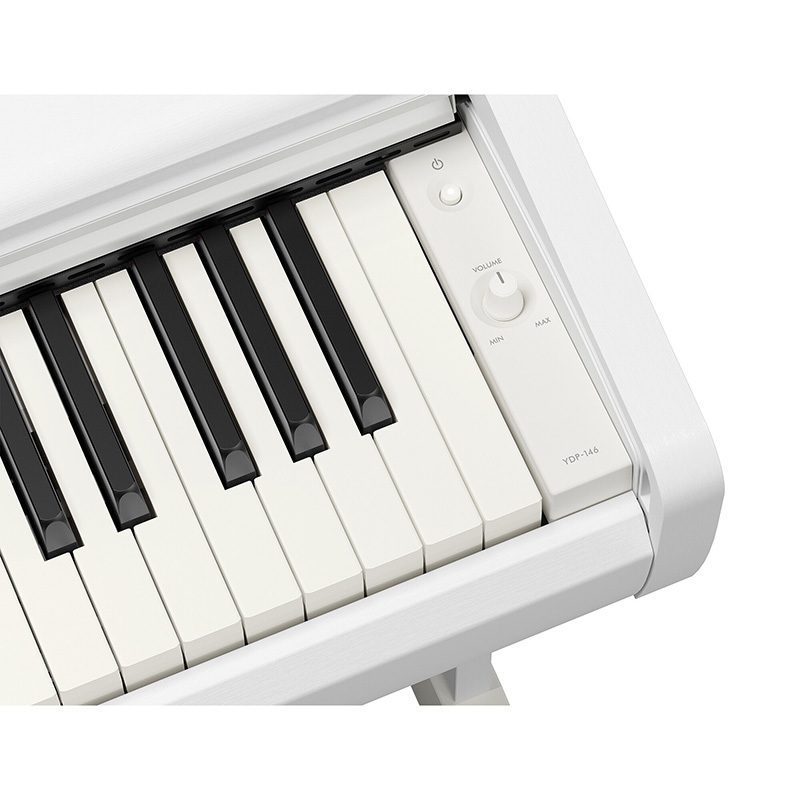 Yamaha Arius YDP-146WH Digital Piano Home Set - White - Image 7