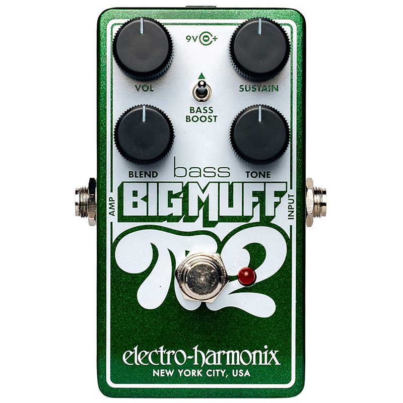 Electro Harmonix Bass Big Muff Pi 2 - Dual Op-Amp Bass Fuzz/Distortion