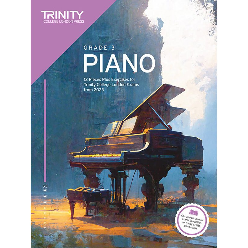 Trinity College London - Piano Exam Pieces + Exercises 2023 - Grade 3