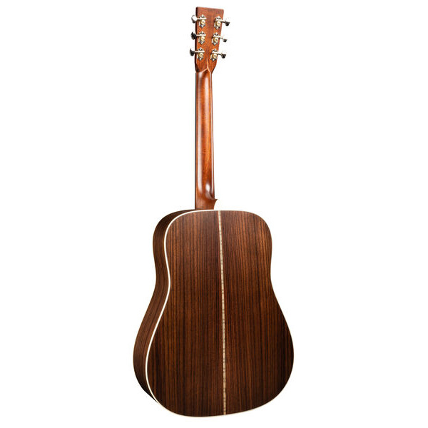 Martin D-28 Satin Acoustic Guitar - Amberburst - Image 4