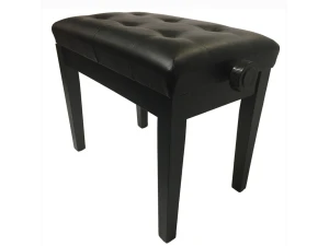 Sonata Adjustable Piano Stool - Satin Black