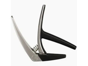 G7th Nashville Capo Acoustic/Electric Guitar - Silver