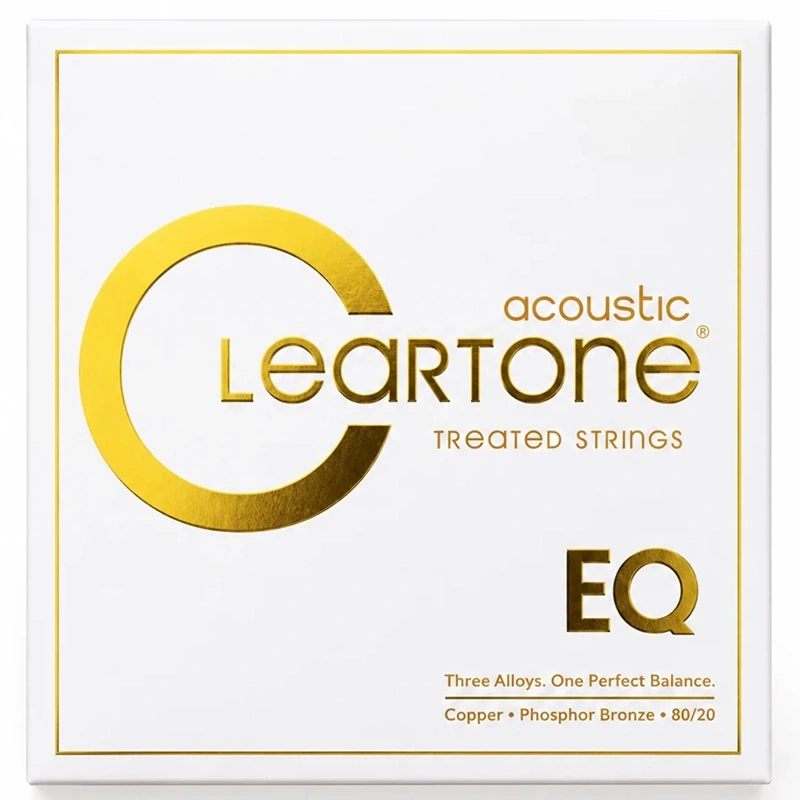 Cleartone EQ Hybrid Metal Acoustic Strings - Light .12-.53