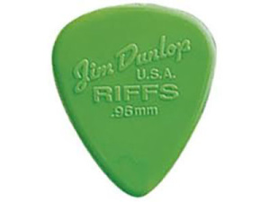 Dunlop Riffs Picks .96mm - Green - Set of 6