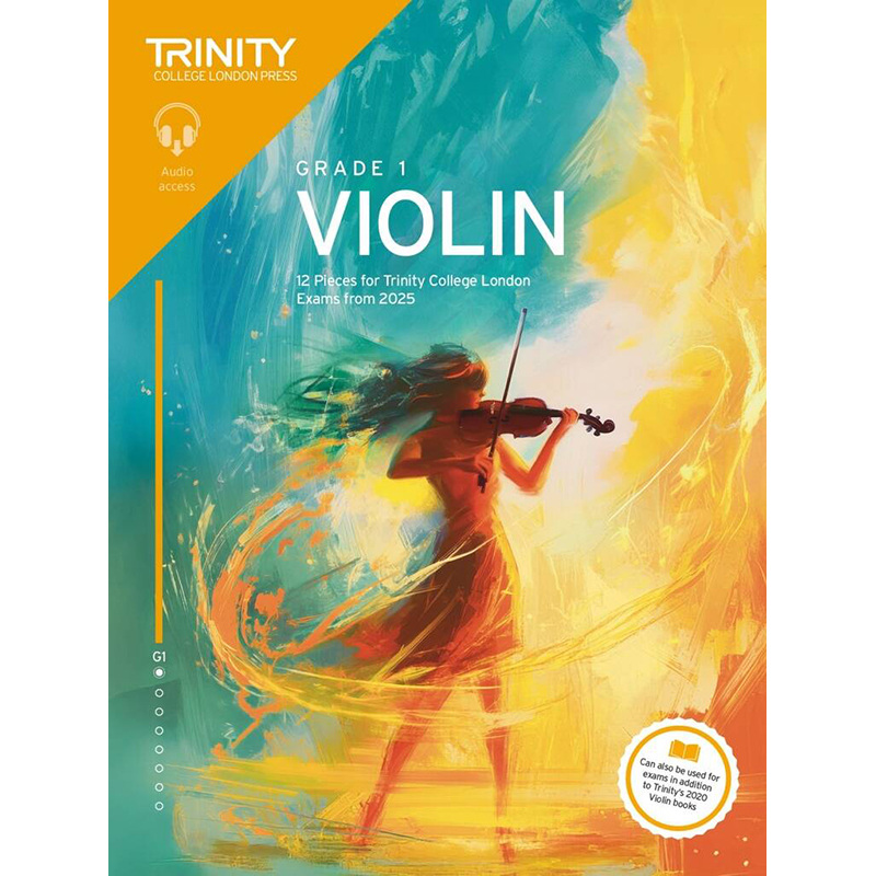 Trinity College London - Violin Exam Pieces From 2025 - Grade 1