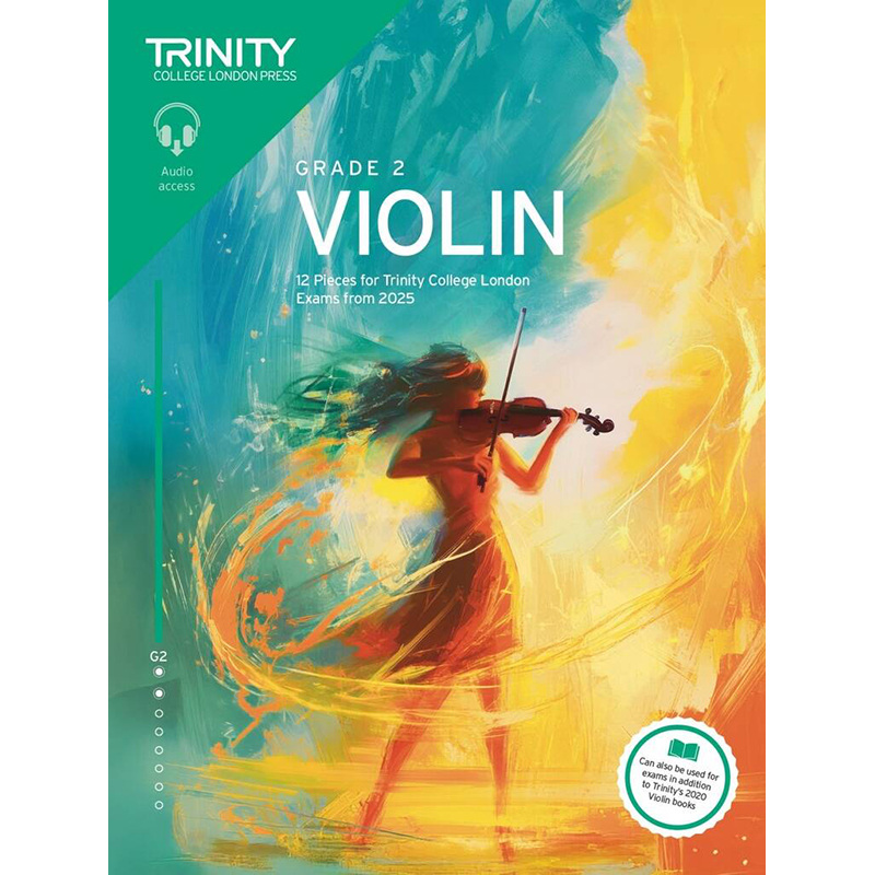 Trinity College London - Violin Exam Pieces From 2025 - Grade 2