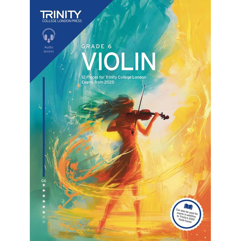 Trinity College London - Violin Exam Pieces From 2025 - Grade 6
