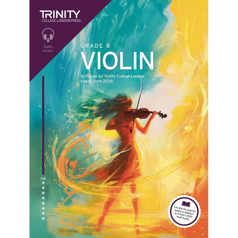 Trinity College London - Violin Exam Pieces From 2025 - Grade 8