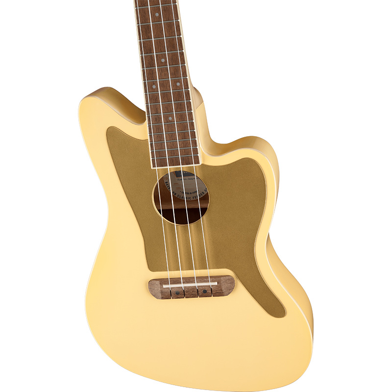 Fender FSR Fullerton Jazzmaster Ukulele - Vintage White - Image 6