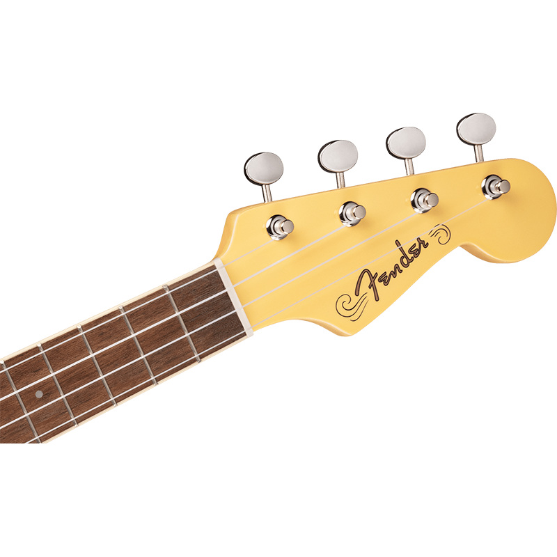 Fender FSR Fullerton Jazzmaster Ukulele - Vintage White - Image 2